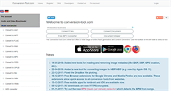 Desktop Screenshot of conversion-tool.com